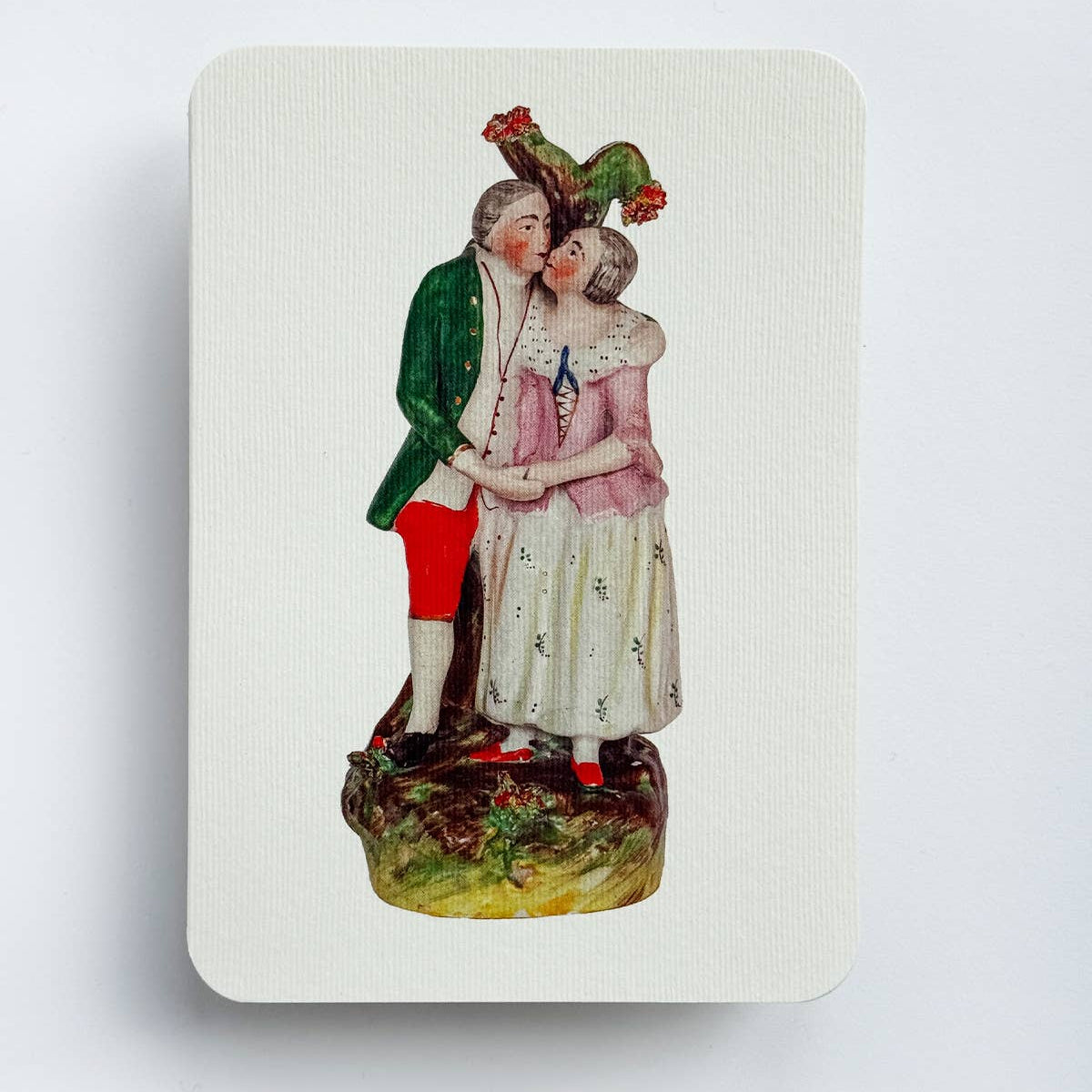 The Kiss Greeting Card