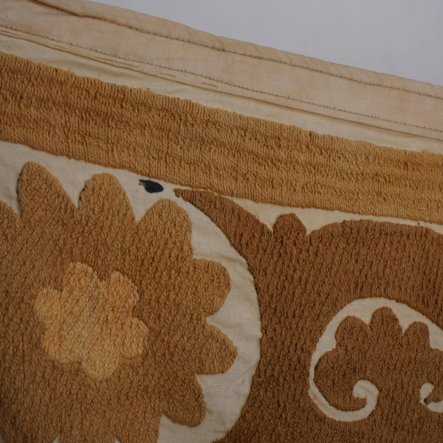 Handmade Vintage Suzani Throw - 138cm x 144cm