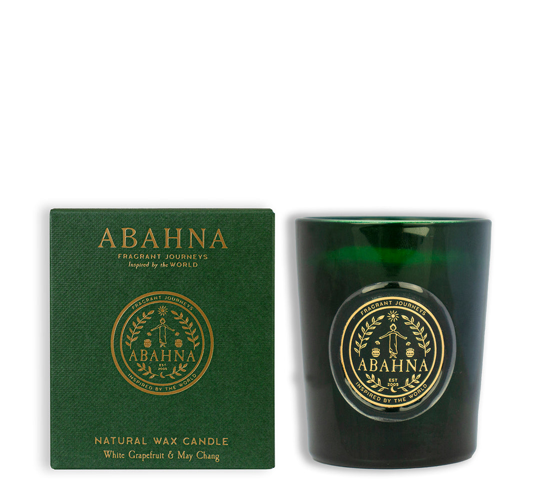 White Grapefruit & May Chang - Mini Scented Candle