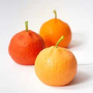 Medium Orange Candle