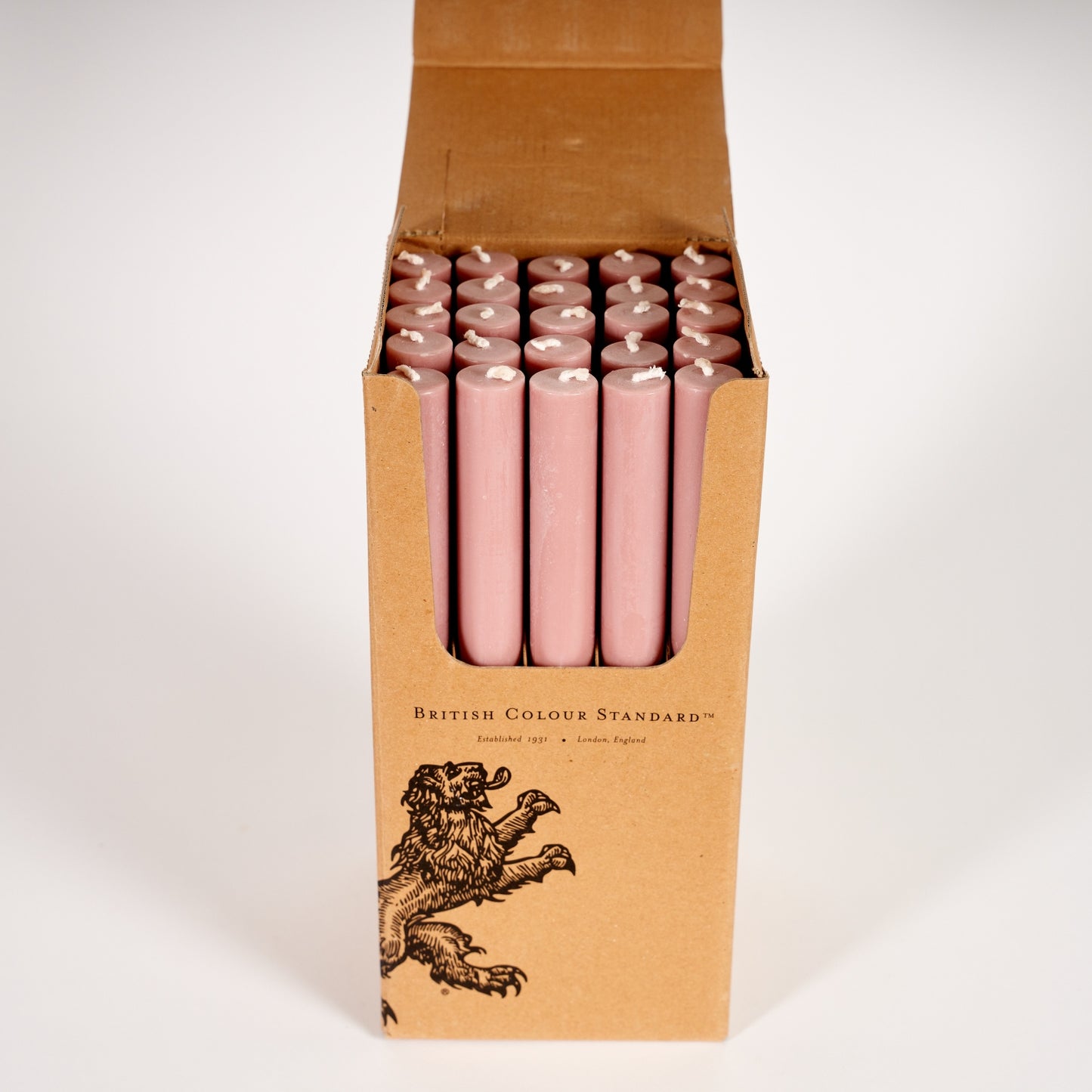 Old Rose Dinner Candles - Pack of 25