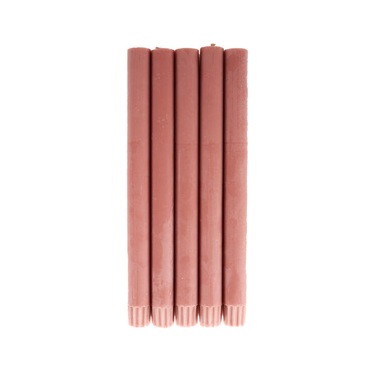 Old Rose Dinner Candles - Pack of 25