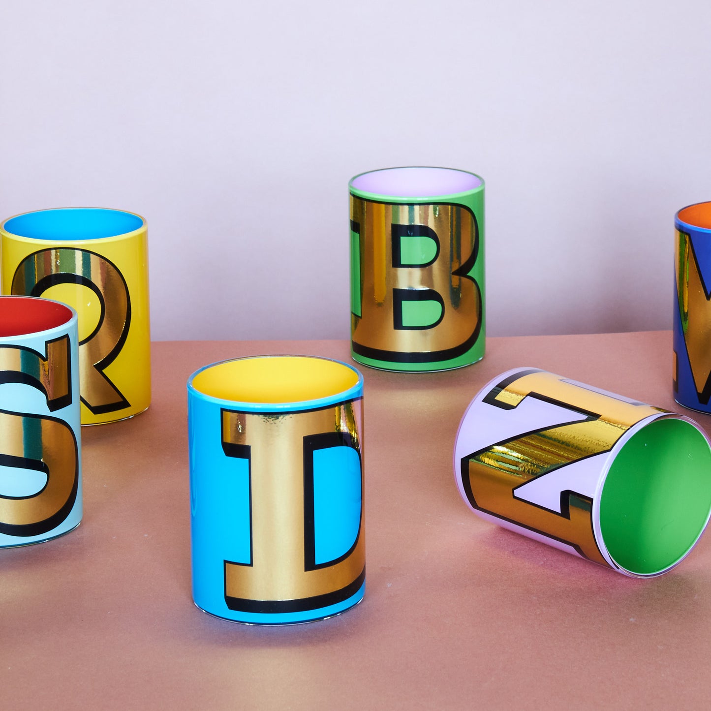 DISCONTINUED: Alphabet Brush Pot - I