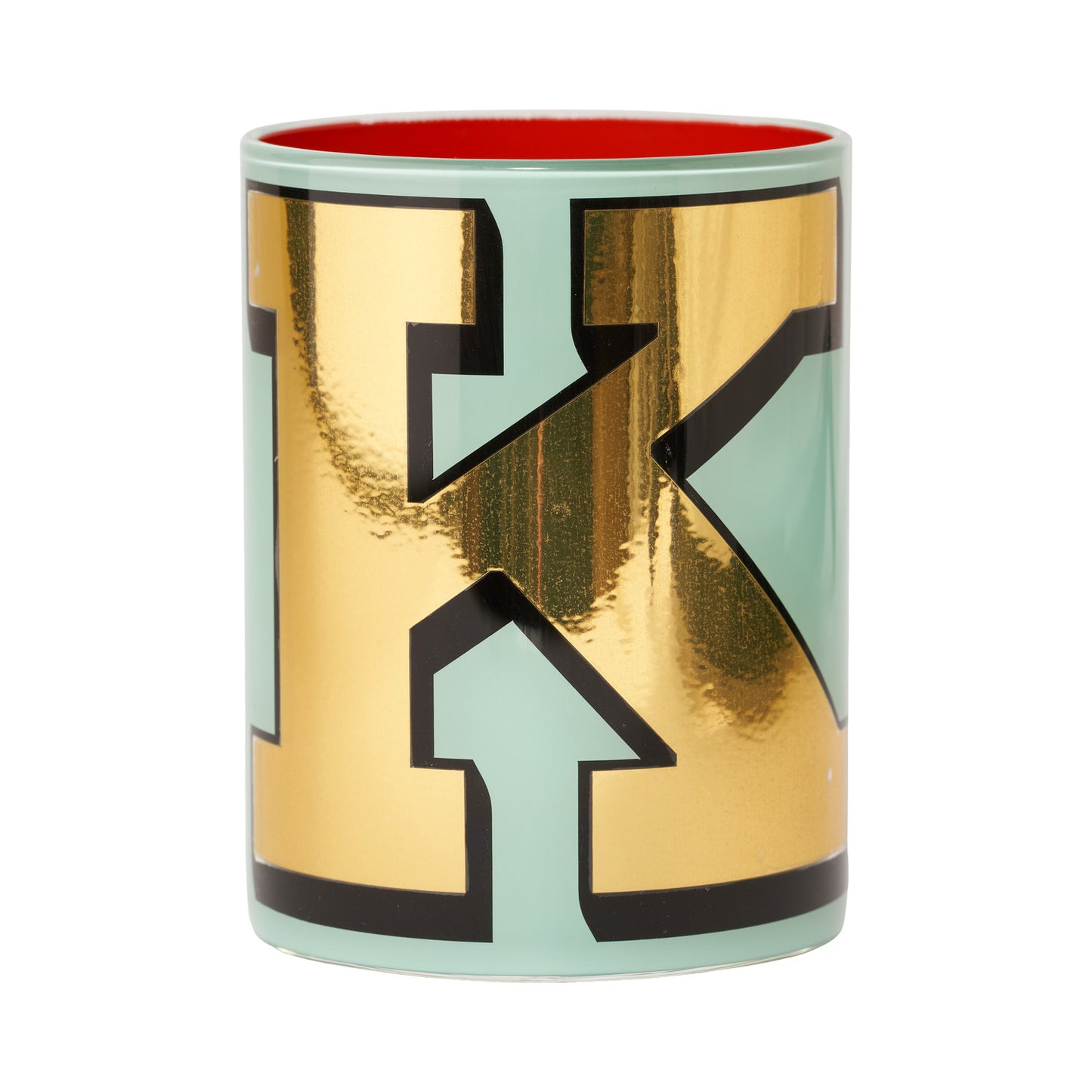 DISCONTINUED: Alphabet Brush Pot - K