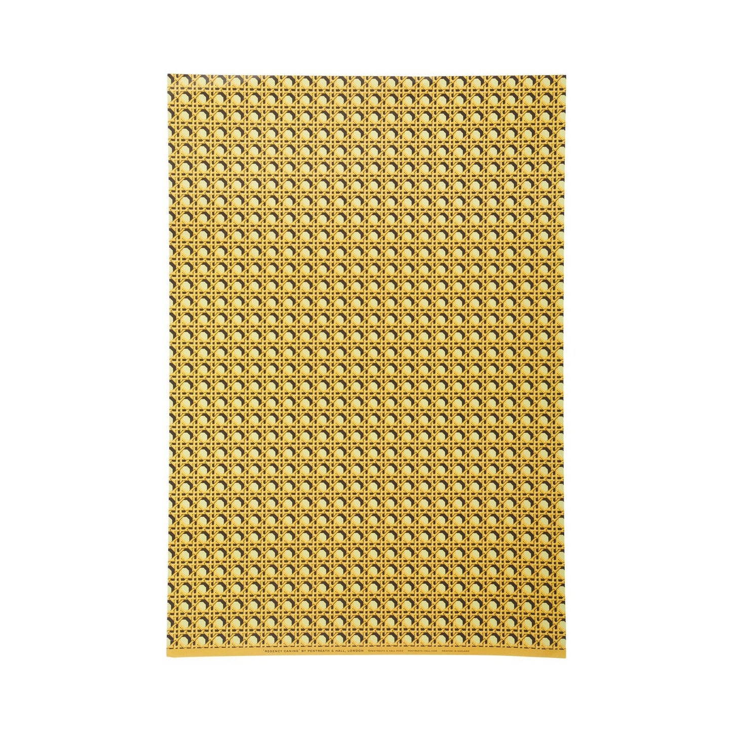 Regency Caning - 5 Sheets Of Jasper Green Paper