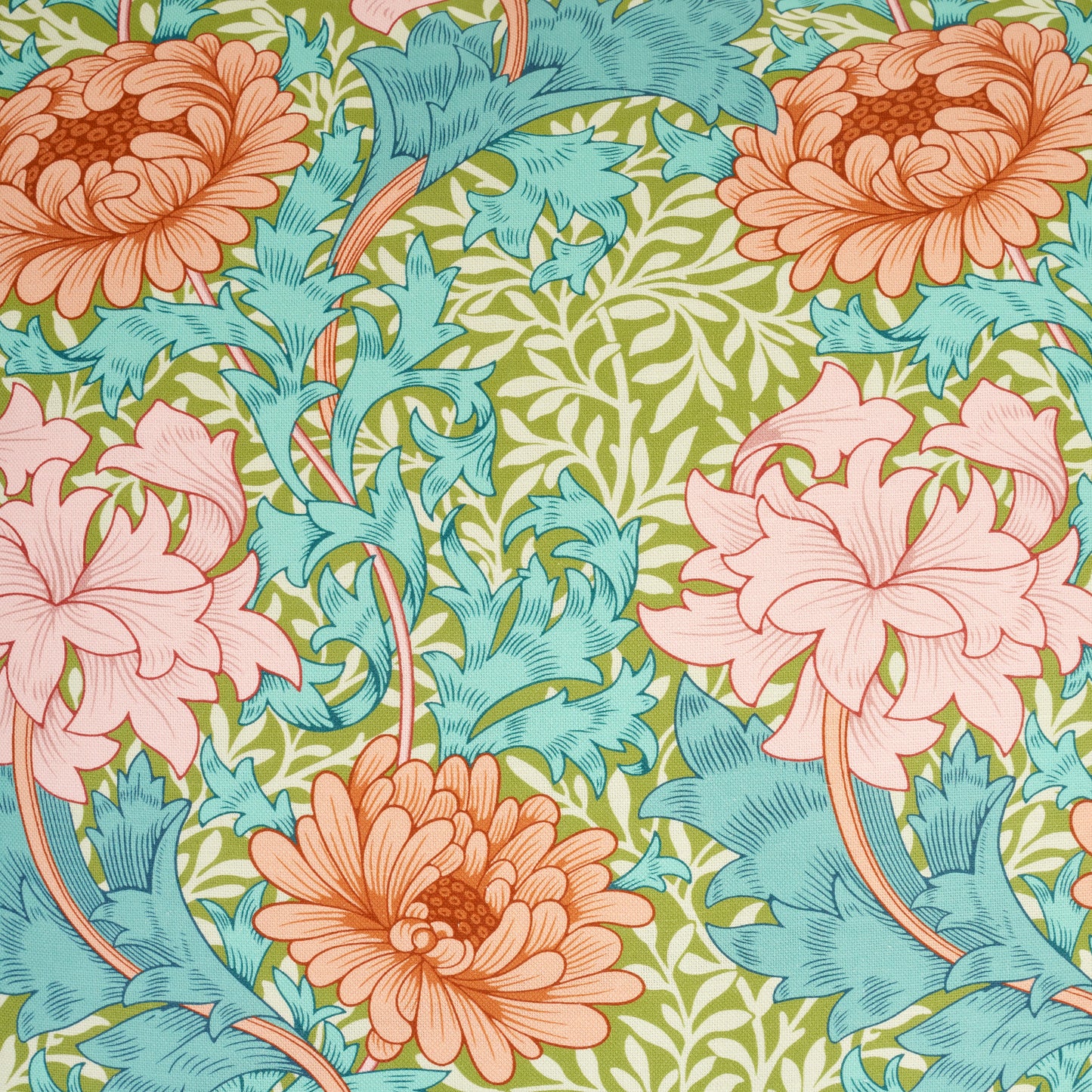Chrysanthemum Napkin - Sky Blue Summer