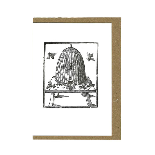 Bee Hive - Greeting Card