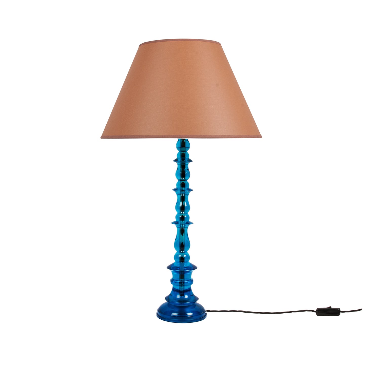 Spring Resin Lamp Turquoise